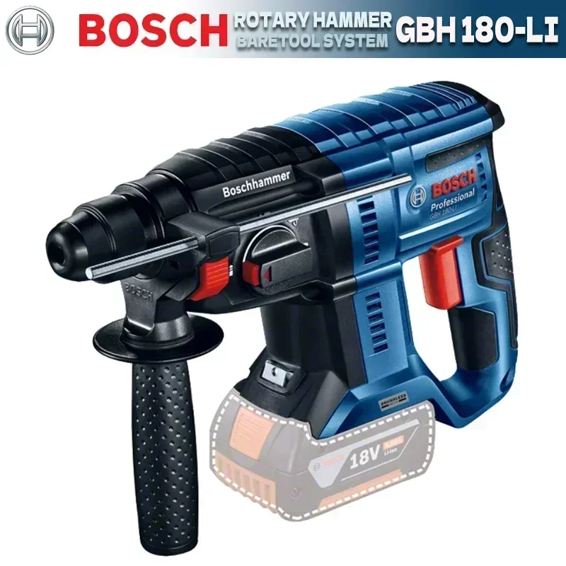 Power Tools Professional - BOSCH GBH 180-LI Brushless Cordless Rotary