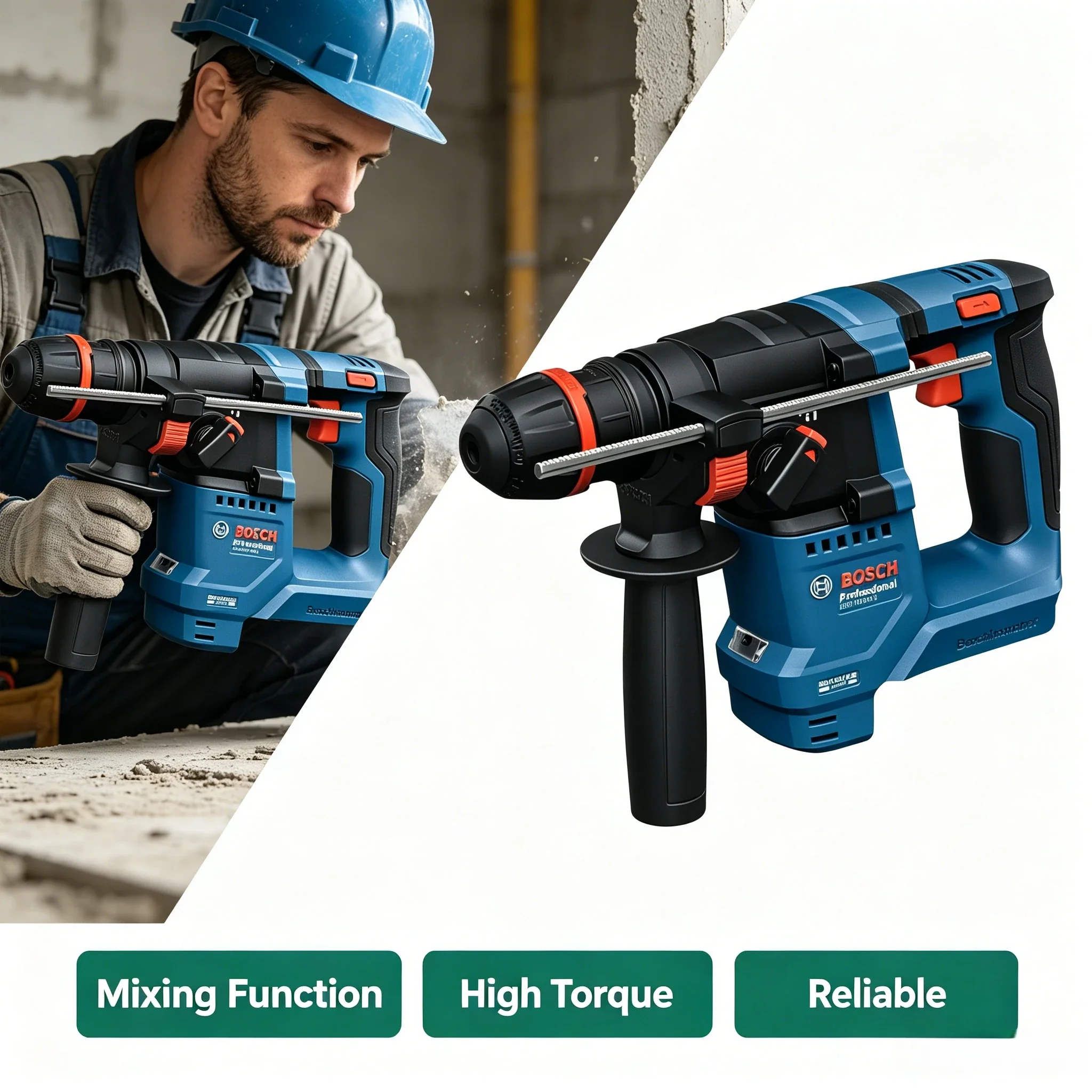 BOSCH GBH 18V-18X 18V Brushles - Power Tools Professional recension och pris