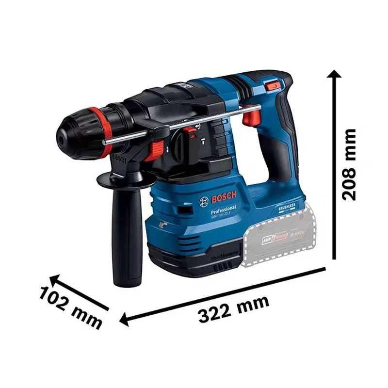 BOSCH GBH18V-22X 18V Professio - Power Tools Professional recension och pris